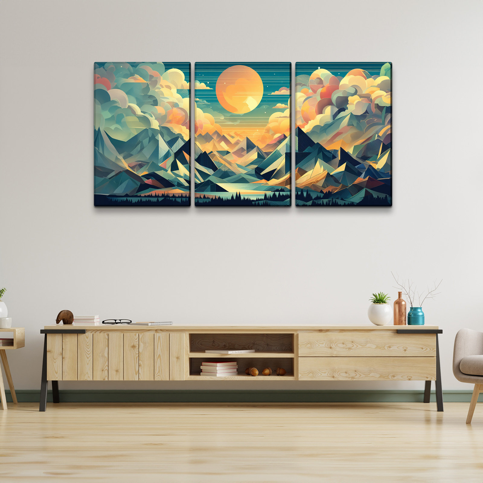 Millwood Pines Wrapped Canvas Framed On Wood 3 Pieces | Wayfair