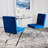 Walsh 18.25'' H Tufted Faux Leather Upholstered Side Chair-1612306350