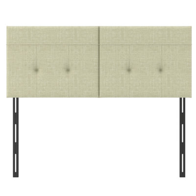 Headboard Queen Size,With Sturdy Metal Legs, Tufted Upholstery Design