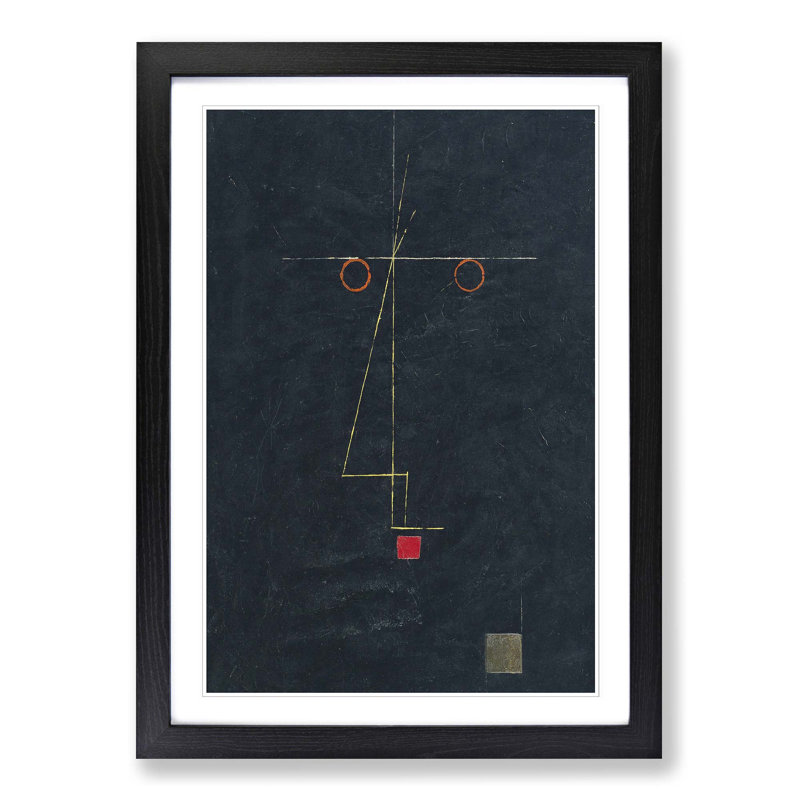 Paul Klee - Single Picture Frame Painting, Black