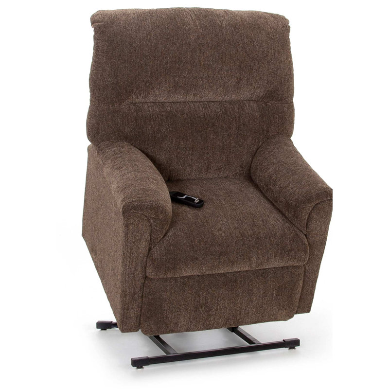 Kilgore Upholstered Lift Assist Power Recliner, Latte