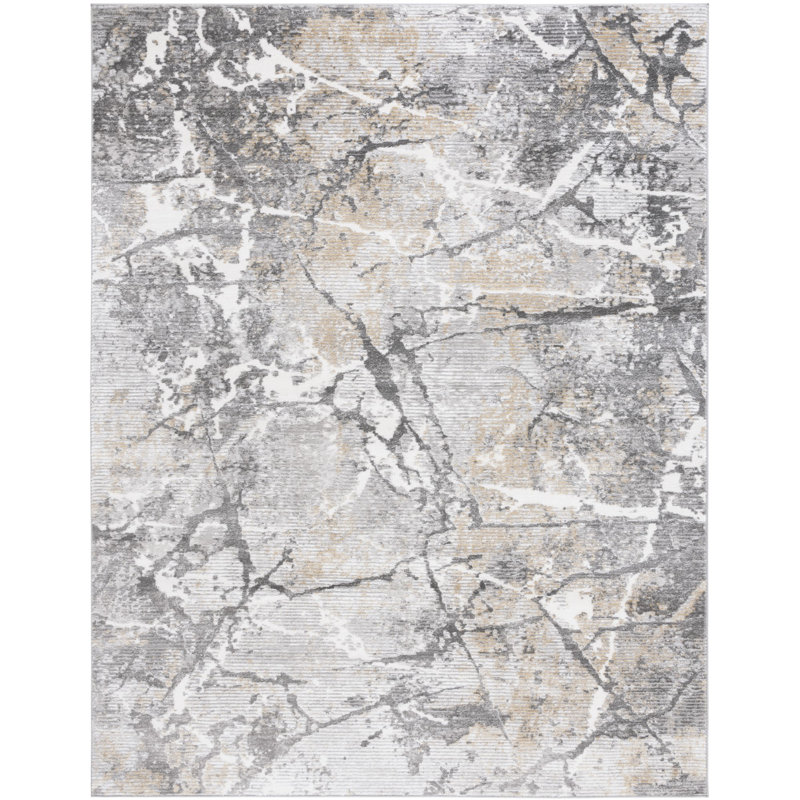 Alantae 500 Performance Abstract Rug, Rectangle 8' x 10'