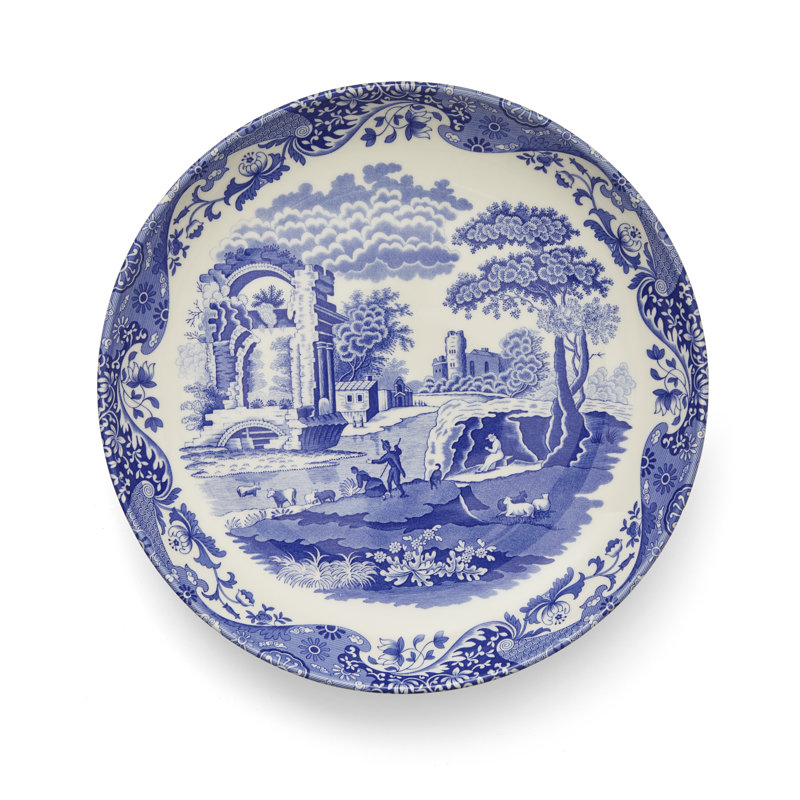 Classic Blue Italian Pasta Bowl