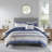 Marina 8 Piece Printed Seersucker Comforter and Quilt Set Collection-1536504565-1569252193