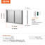 VEVOR 33'' 8 Outdoor Kitchen