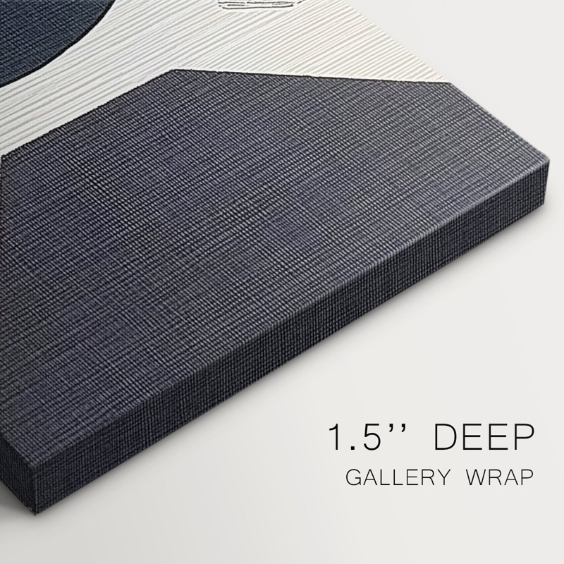 Abstract Series 7 #XCIV-Wide Gallery Wrapped Canvas, 12" H x 30" W