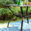 Alyah 37" Square Metal Outdoor Dining Table