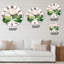 Vintage London Plants III - horloge murale maison de campagne-93594638