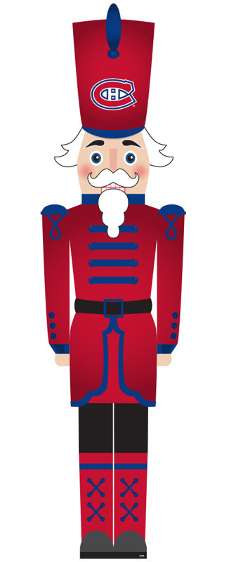 Montreal Canadiens 46" Nutcracker Leaner