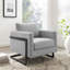 Fauteuil d'appoint en tissu Posse-580356340-663266817