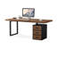 Bureau de direction rectangulaire en bois massif avec tiroirs Nut-brown-1256338119-1256338114
