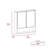 Manchester Rectangle Medicine Cabinet with Mirror-405718573