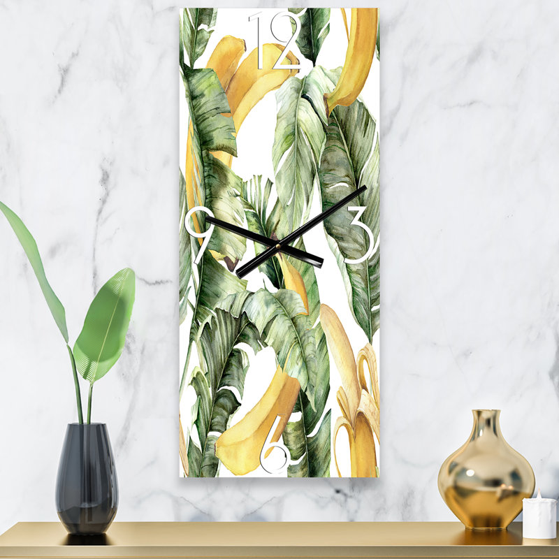 Horloge murale Ripe Bananas, Grand