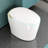 Smart One-Piece Toilet With Bidet, Auto Open/Close Seat, Warm Water & Dryer, Hands-Free Operation-128993272
