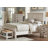 Ranbir Wood Queen Panel Bed Distressed White-23514875-86188152