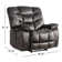 40.9" Wide Modern Skin-friendly Microfiber Super Soft Heated Massage Power Recliner Chair with USB Port