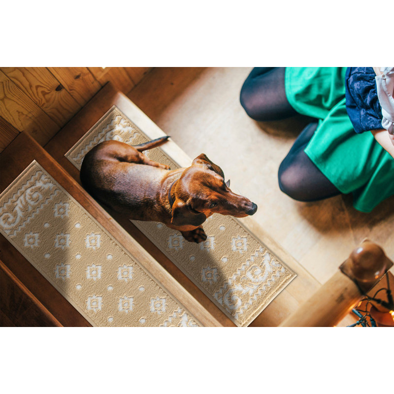 Tapis d'escalier, Beige