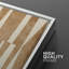 «Set Taupe Tones Modern Geometric Abstract», 2 pièces sur toile-98464617-98464614