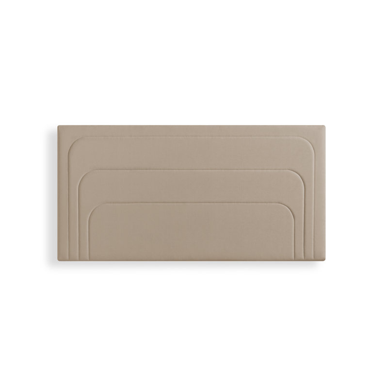 Upholstered Headboard, Small Double (4'), Camel