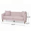 84.5"Wide 3-Seat Sofa with Wood Legs-1868145561
