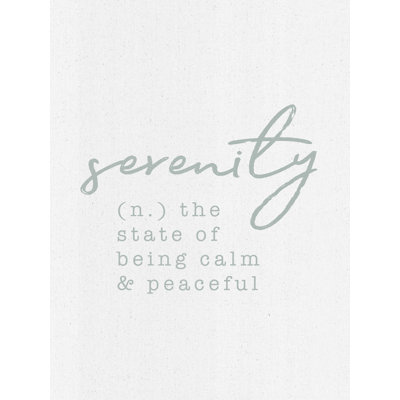 " Serenity "
