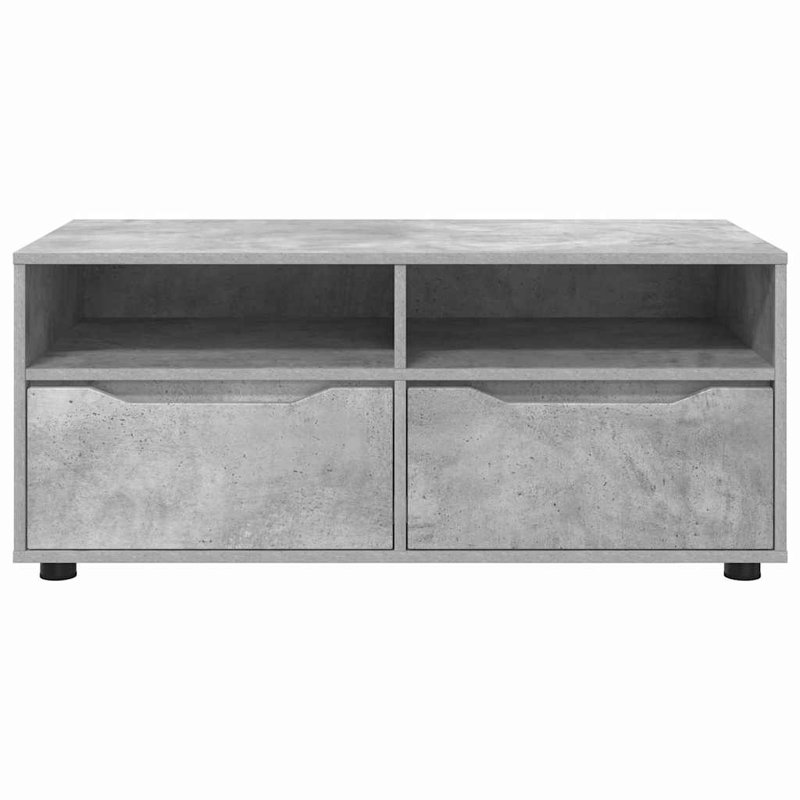 Unfinished TV Stand for TVs up to 43", Concrete Grey