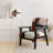Geometric IV - Upholstered Modern Accent Arm Chair-1513655763-1534695111