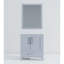 30 po Avec meuble-lavabo gris foncé P 22 po, miroir 28 po, une armoire de rangement intérieure et une tablette ouverte pour l'espace-1118457679