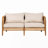 Outdoor Patio Cushioned Sofa
