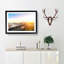'Malaga Skyline in Spain' - Picture Frame Graphic Art Print-56859516-56859517