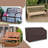 HeavyDuty Multipurpose Waterproof Outdoor Bench Cover, Patio Lounge 3-Seat Deep Bench Cover-436802279-436802296