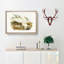 Spotless Egrets by Elizabeth Gould - Picture Frame Painting Print-55619601-55619598