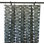 Paire de rideaux gris à pois Shibori