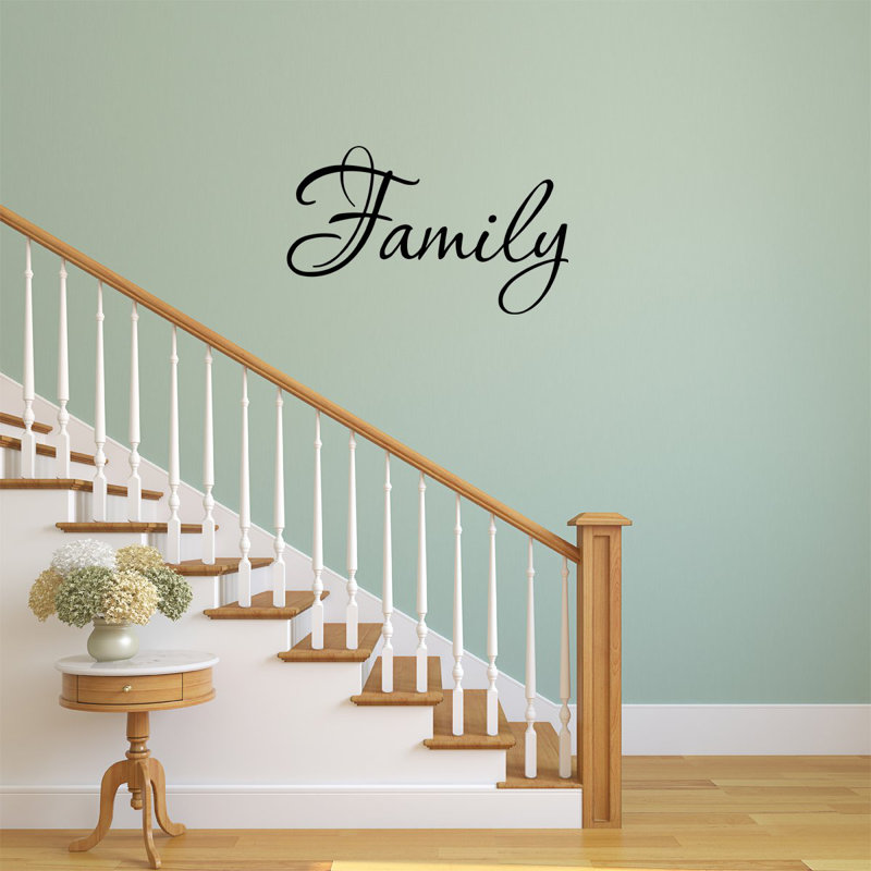 Text & Numbers Wall Decal, 12.5" x 22"