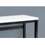 Bureau d'ordinateur, bureau personnel, debout, réglable, travail, ordinateur portable, métal, contemporain, moderne-1170944933