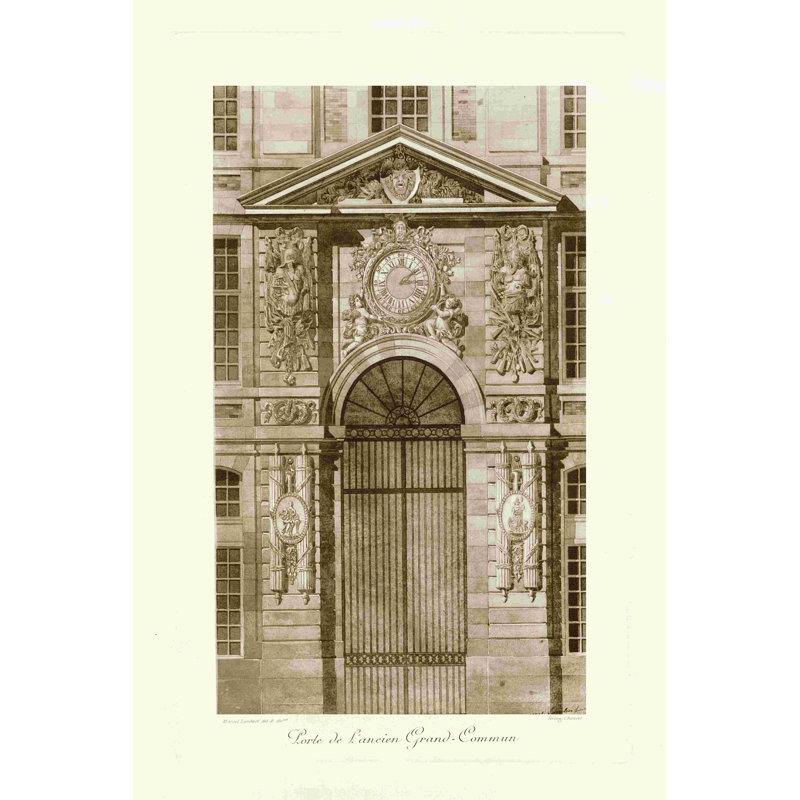 Porte ornementale II, H 30 po x l 20 po