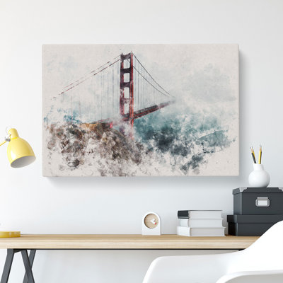 Golden Gate Bridge Vol.2 - Wrapped Canvas