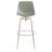Clean Cut Swivel Counter Stool with Metal Frame-69342289-69342288