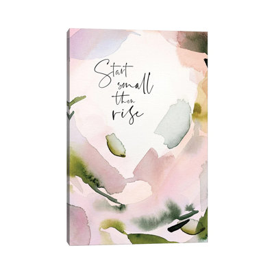 Start Small by Stephanie Ryan - Print on Canvas