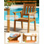 Ensemble de table de salle à manger rectangulaire pour 4 personnes avec accoudoirs All Weather-1854037577-1854037582