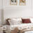Bed Frame with 56" Tall Headboard, Boucle Upholstered Platform Bed with Nailhead Trim, Soft Fabric, No Box Spring Needed, Easy Assembly-1409323677-1409323651