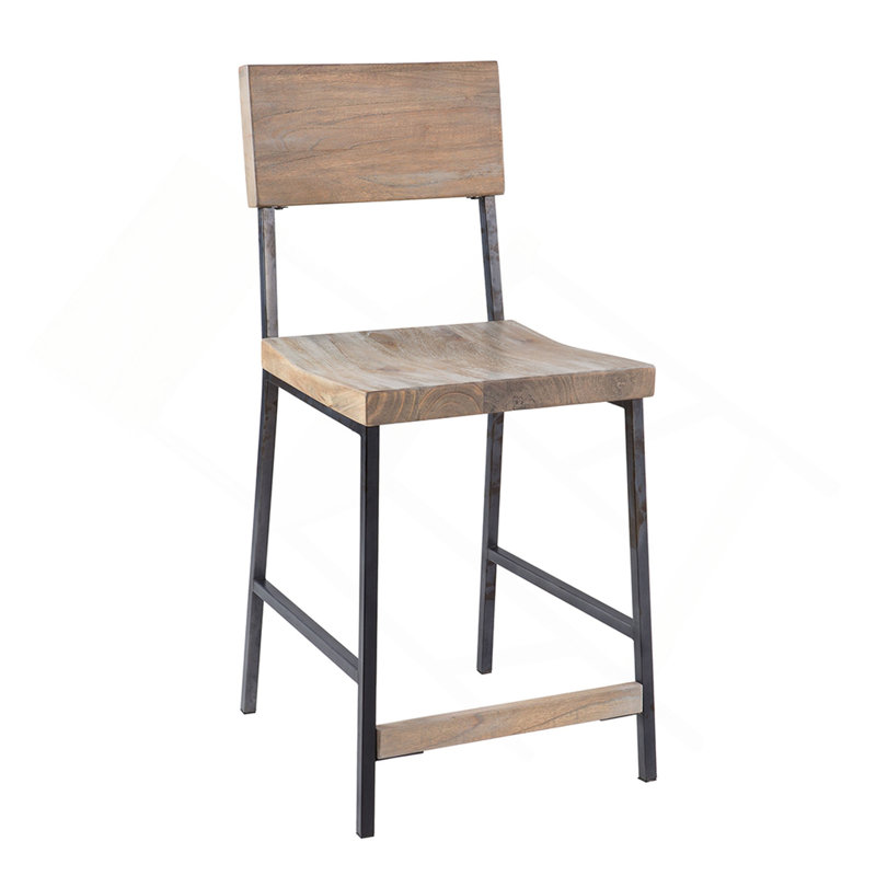 Tabouret de comptoir Tacoma, Naturel