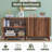 30.7"Mid Century 2-Door Accent Cabinet-1881652385