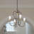 Rocha 4 - Light Steel Dimmable Classic / Traditional Chandelier-1909892626