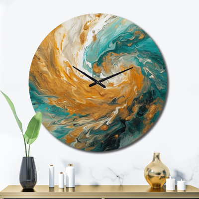 Metal Wall Clock