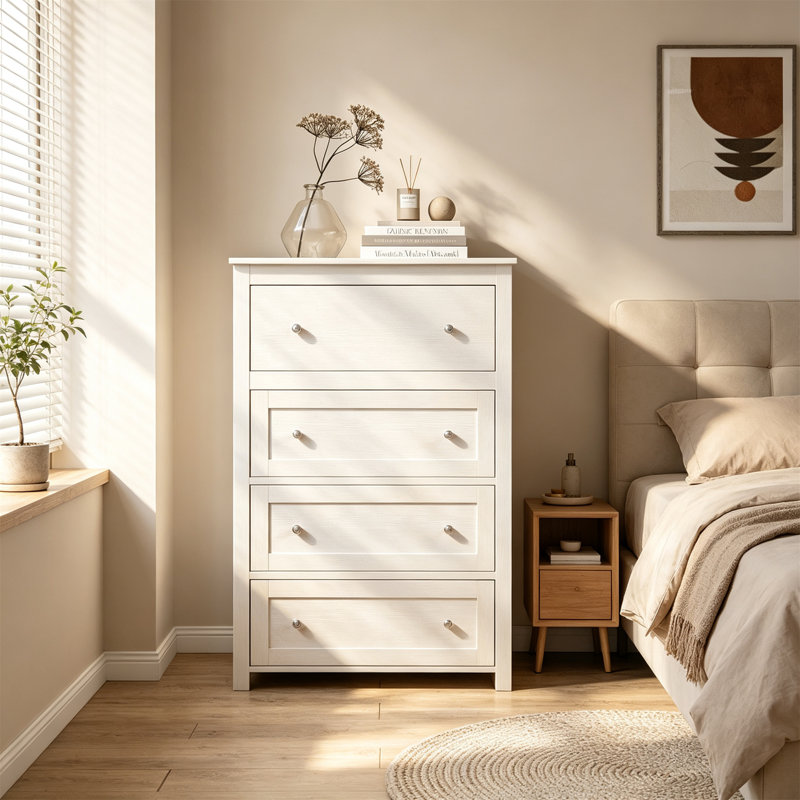 Accent Chest, White