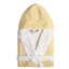 100% Cotton Girl / Woman+ Mid-Calf Bathrobe with Pockets and Hood-110514929-110514931