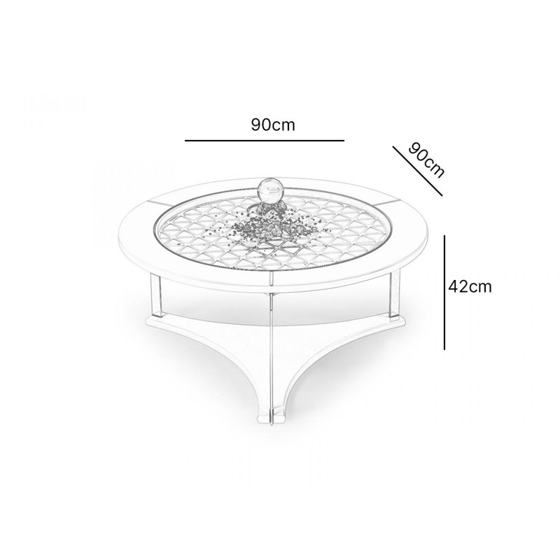 Table basse Solid