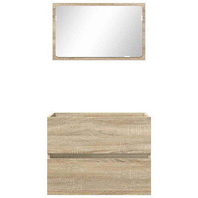 Vanity & Mirror Set