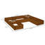 Solid Wood 1 Tier Plant Stand Set of 5